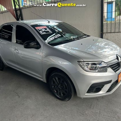 RENAULT   LOGAN ZEN FLEX 1.0 12V 4P MEC.   PRATA 2024 1.0 FLEX