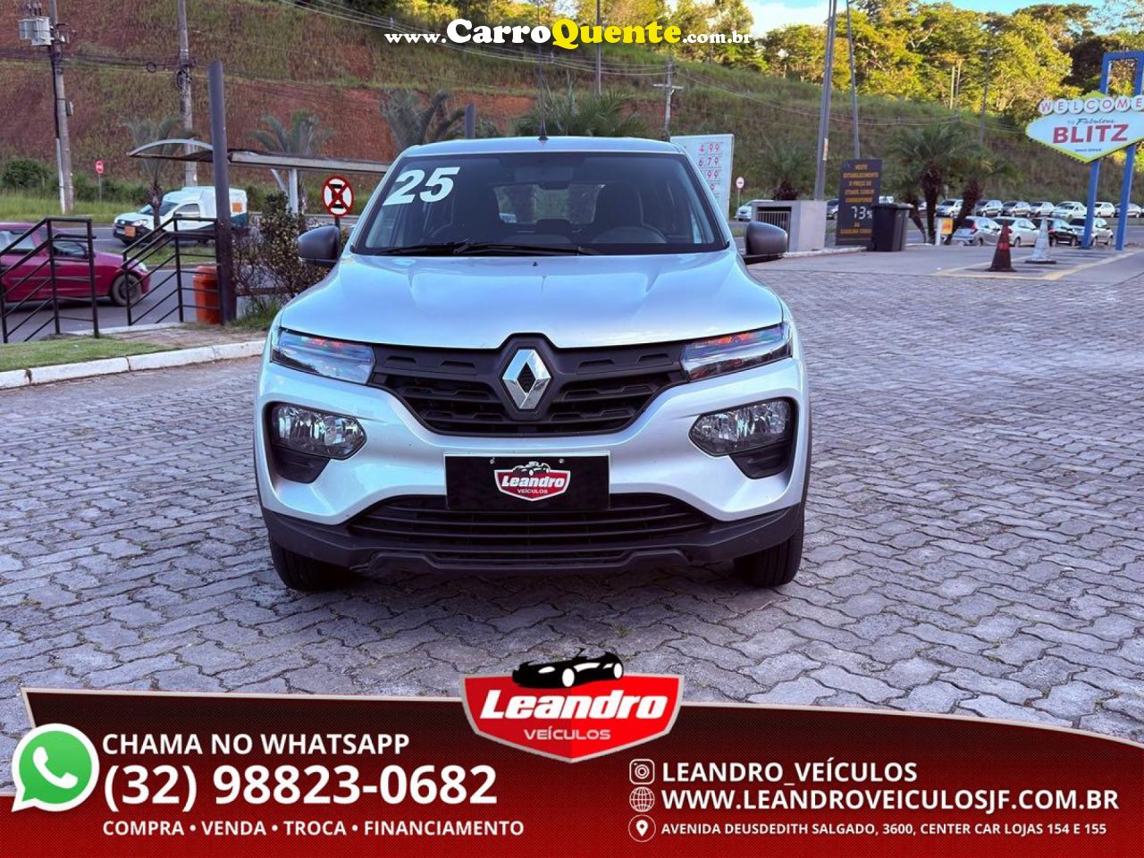 RENAULT   KWID ZEN 1.0 FLEX 12V 5P MEC.   PRATA 2025 1.0 FLEX - Loja