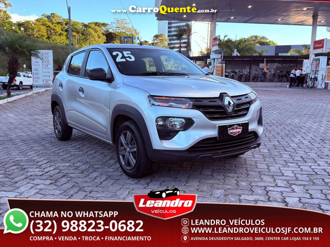 RENAULT   KWID ZEN 1.0 FLEX 12V 5P MEC.   PRATA 2025 1.0 FLEX - Loja