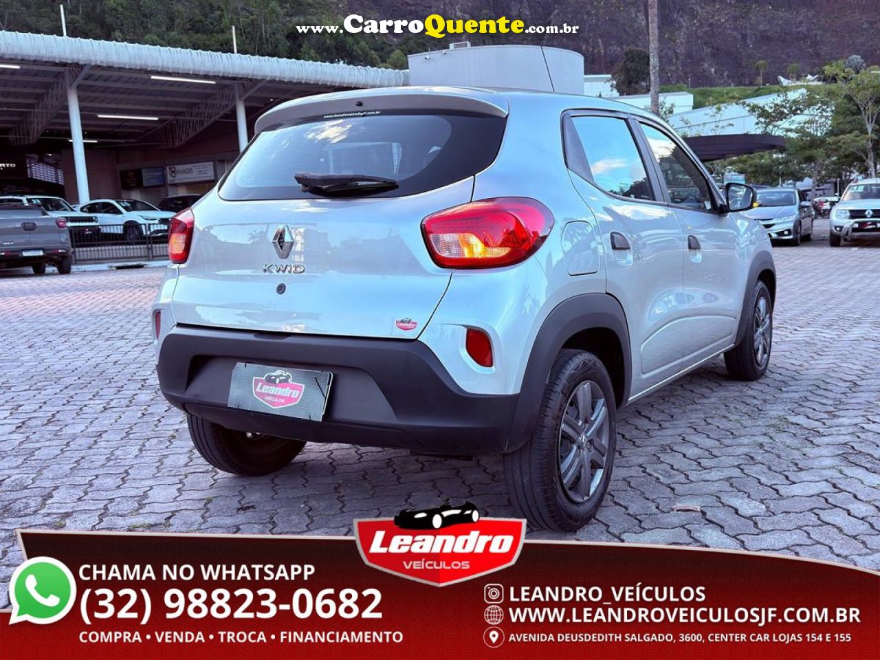 RENAULT   KWID ZEN 1.0 FLEX 12V 5P MEC.   PRATA 2025 1.0 FLEX - Loja