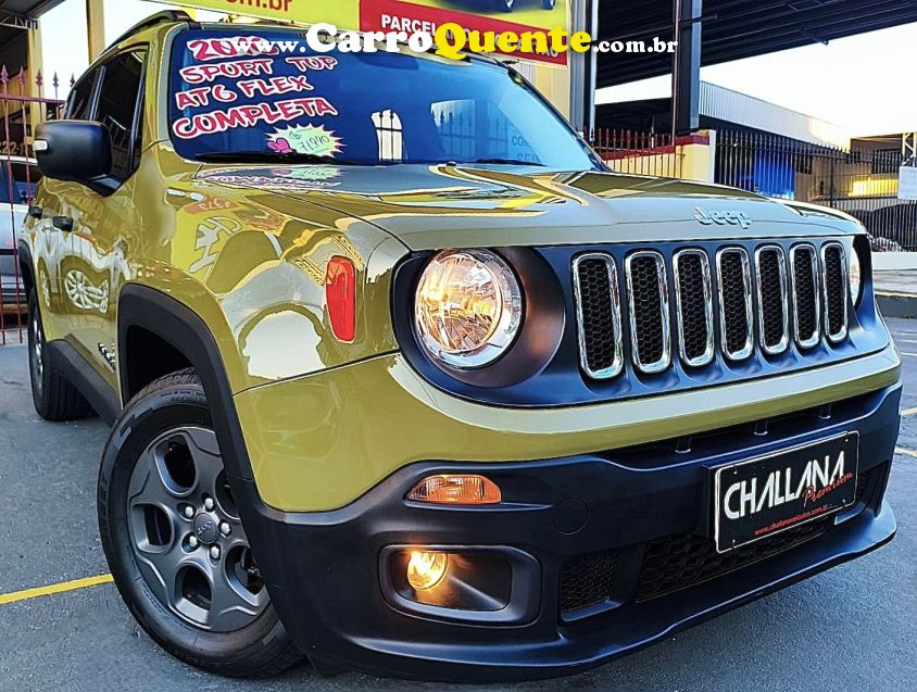JEEP RENEGADE 1.8 16V FLEX SPORT 4P AUTOMÁTICO - Loja