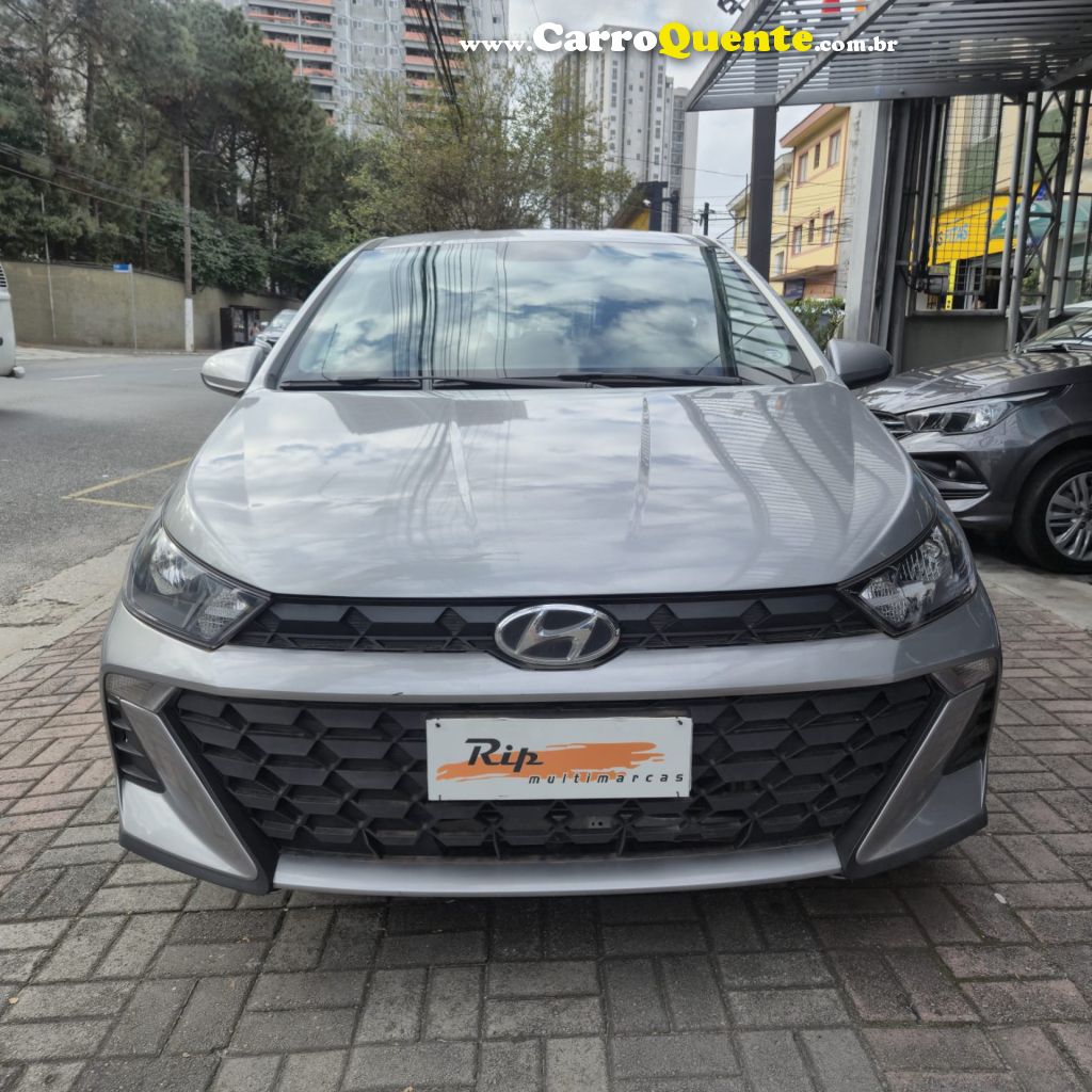 HYUNDAI   HB20 SENSE PLUS1.0 FLEX 12V MEC.   PRATA 2025 1.0 FLEX - Loja