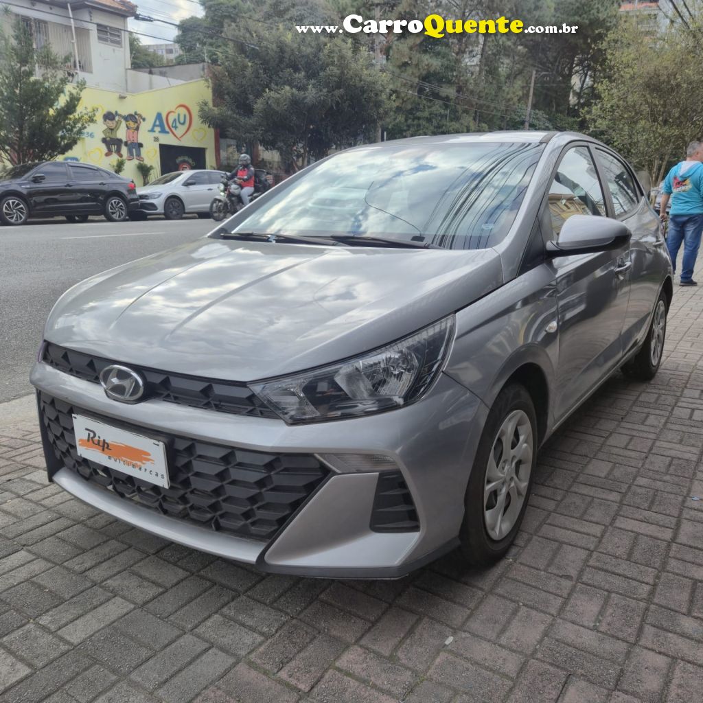 HYUNDAI   HB20 SENSE PLUS1.0 FLEX 12V MEC.   PRATA 2025 1.0 FLEX - Loja