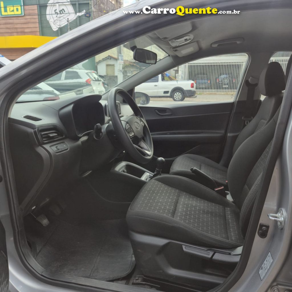 HYUNDAI   HB20 SENSE PLUS1.0 FLEX 12V MEC.   PRATA 2025 1.0 FLEX - Loja