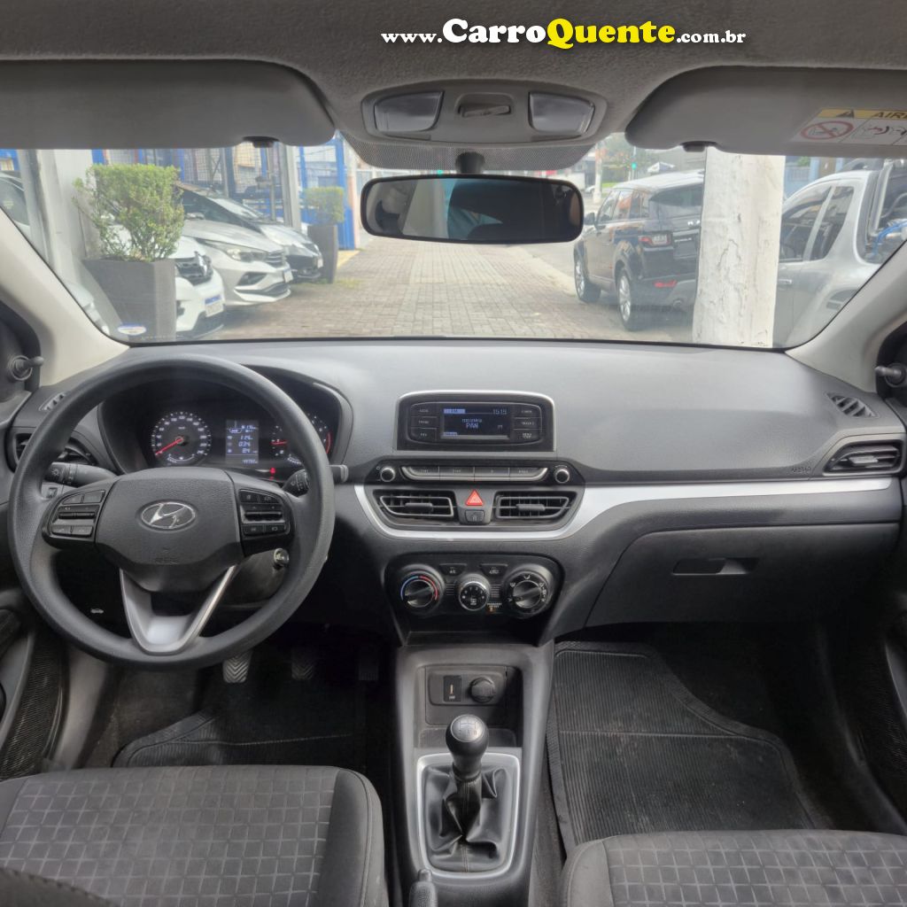 HYUNDAI   HB20 SENSE PLUS1.0 FLEX 12V MEC.   PRATA 2025 1.0 FLEX - Loja