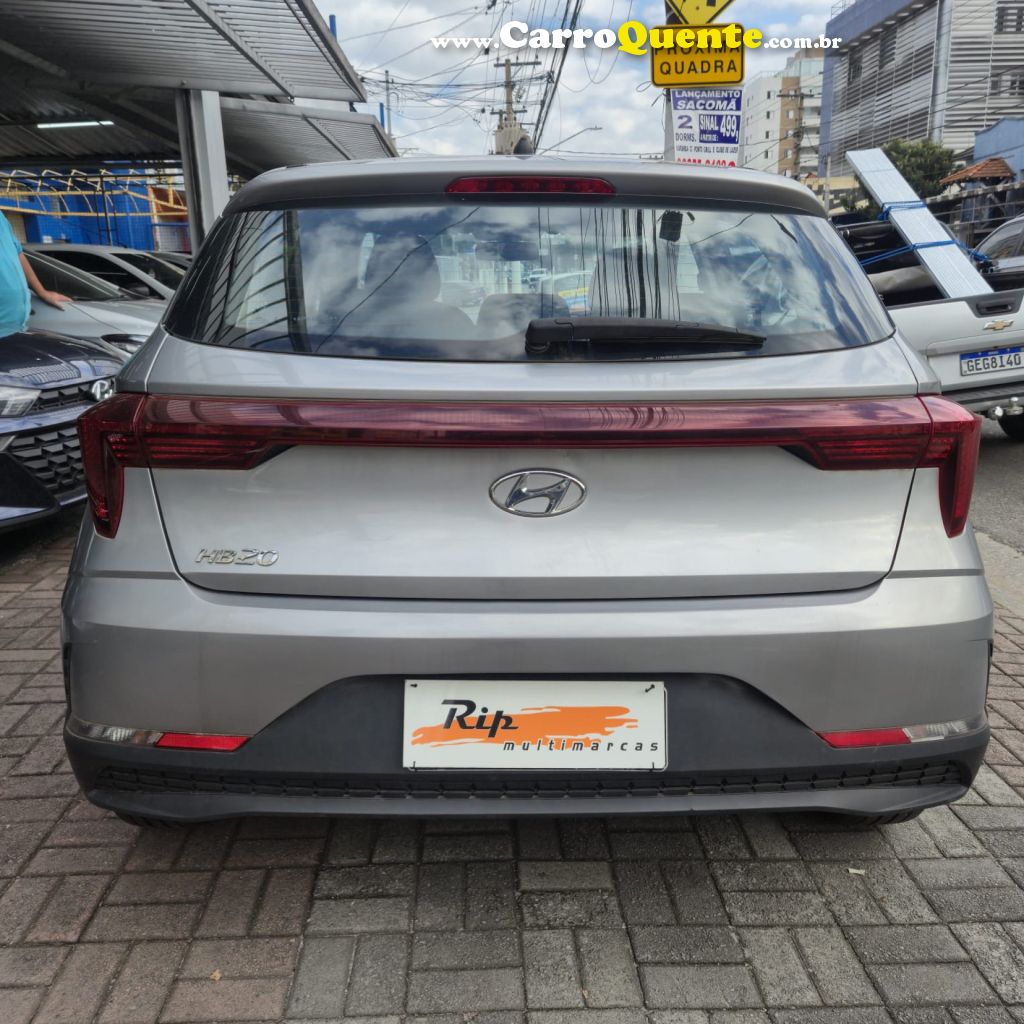 HYUNDAI   HB20 SENSE PLUS1.0 FLEX 12V MEC.   PRATA 2025 1.0 FLEX - Loja