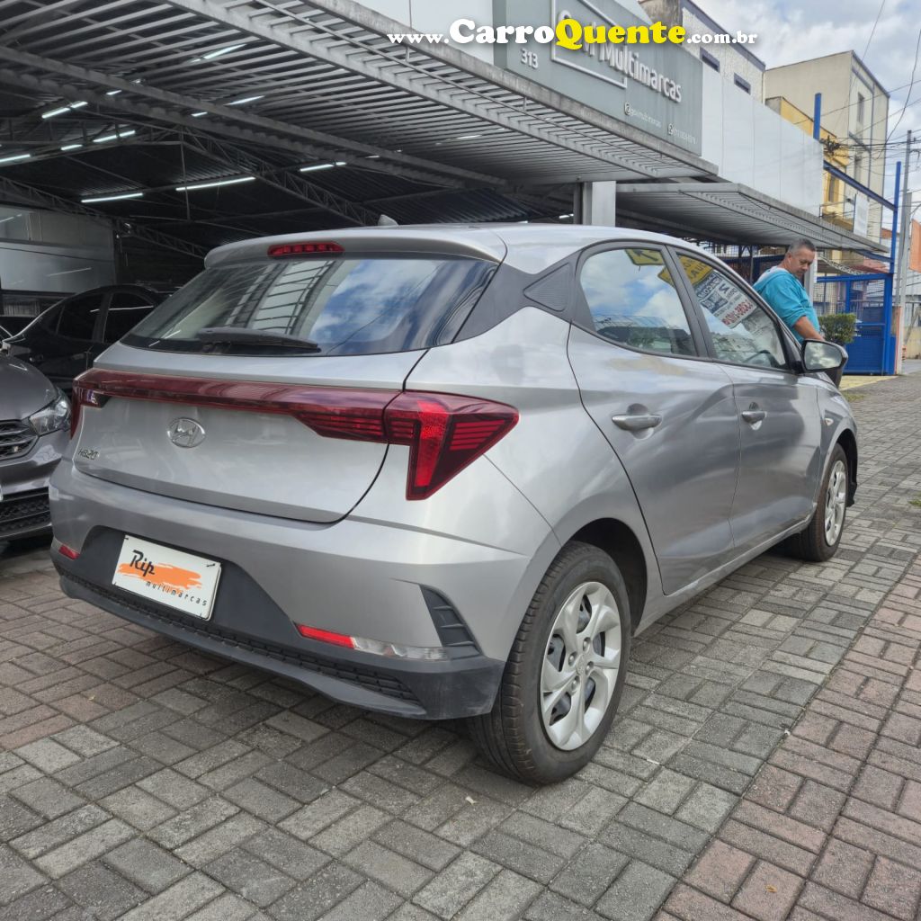 HYUNDAI   HB20 SENSE PLUS1.0 FLEX 12V MEC.   PRATA 2025 1.0 FLEX - Loja