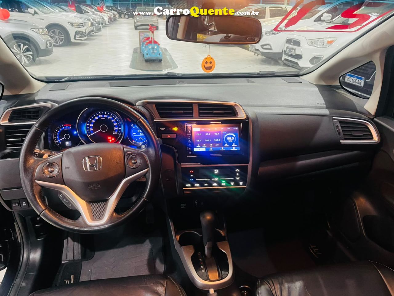 HONDA   FIT EXSEX 1.5 FLEXFLEXONE 16V 5P AUT.   PRETO 2021 1.5 GASOLINA - Loja