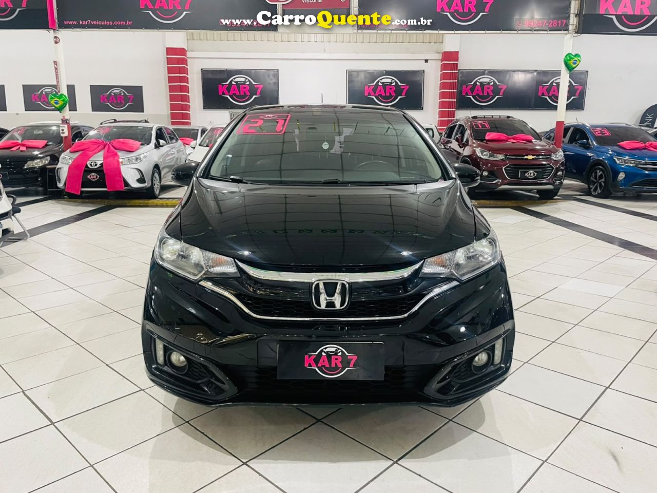 HONDA   FIT EXSEX 1.5 FLEXFLEXONE 16V 5P AUT.   PRETO 2021 1.5 GASOLINA - Loja