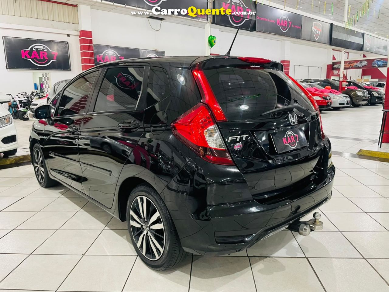 HONDA   FIT EXSEX 1.5 FLEXFLEXONE 16V 5P AUT.   PRETO 2021 1.5 GASOLINA - Loja