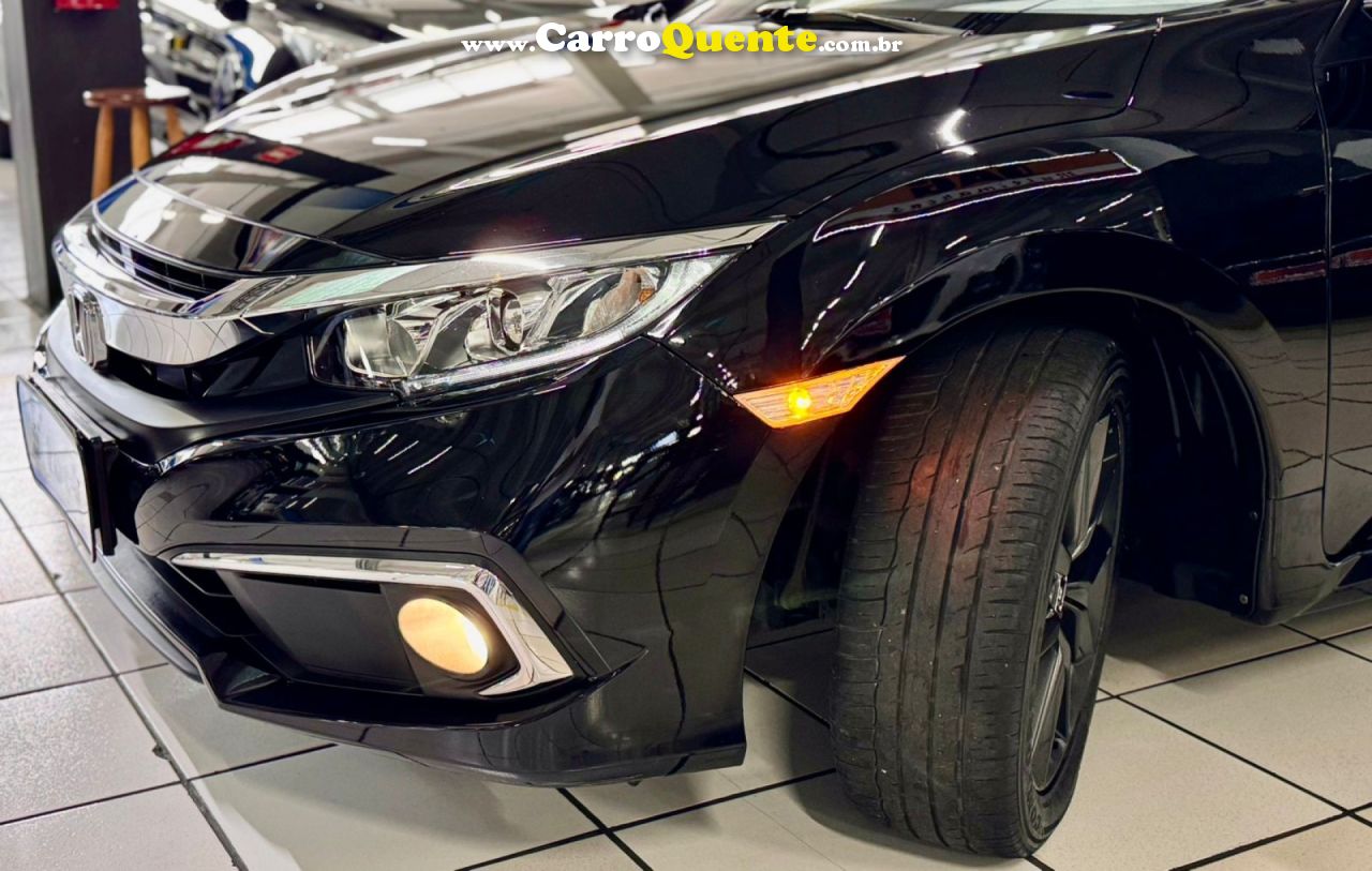 HONDA   CIVIC SEDAN EX 2.0 FLEX 16V AUT.4P   PRETO 2020 2.0 FLEX - Loja