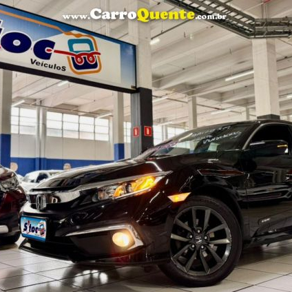 HONDA   CIVIC SEDAN EX 2.0 FLEX 16V AUT.4P   PRETO 2020 2.0 FLEX
