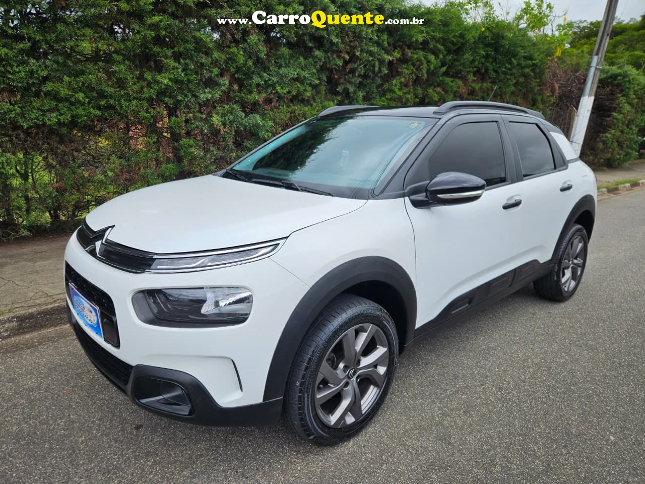 CITROËN   C4 CACTUS FEEL 1.6 16V FLEX AUT.   BRANCO 2022 1.6 FLEX - Loja