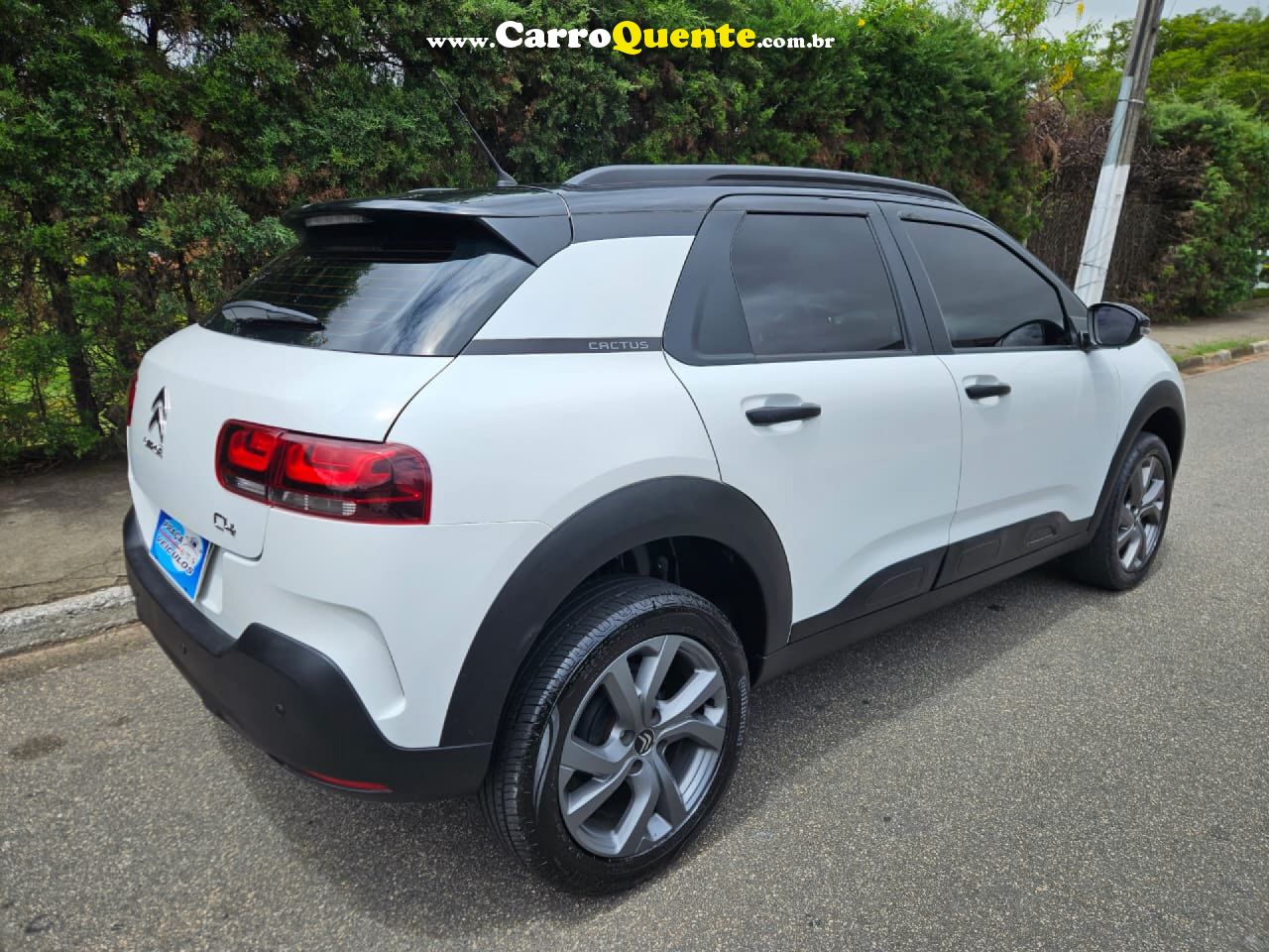 CITROËN   C4 CACTUS FEEL 1.6 16V FLEX AUT.   BRANCO 2022 1.6 FLEX - Loja