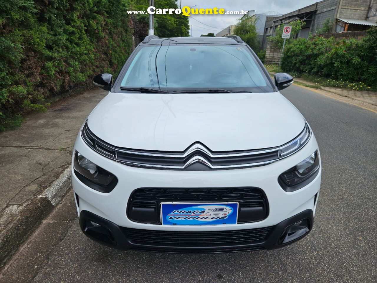 CITROËN   C4 CACTUS FEEL 1.6 16V FLEX AUT.   BRANCO 2022 1.6 FLEX - Loja