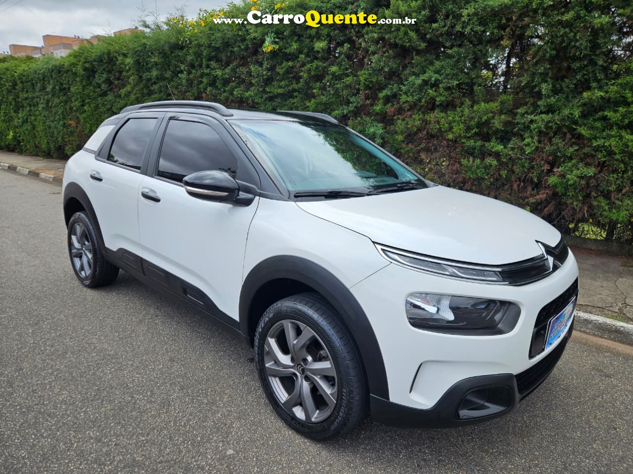 CITROËN   C4 CACTUS FEEL 1.6 16V FLEX AUT.   BRANCO 2022 1.6 FLEX - Loja