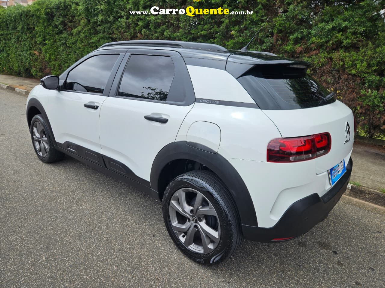 CITROËN   C4 CACTUS FEEL 1.6 16V FLEX AUT.   BRANCO 2022 1.6 FLEX - Loja