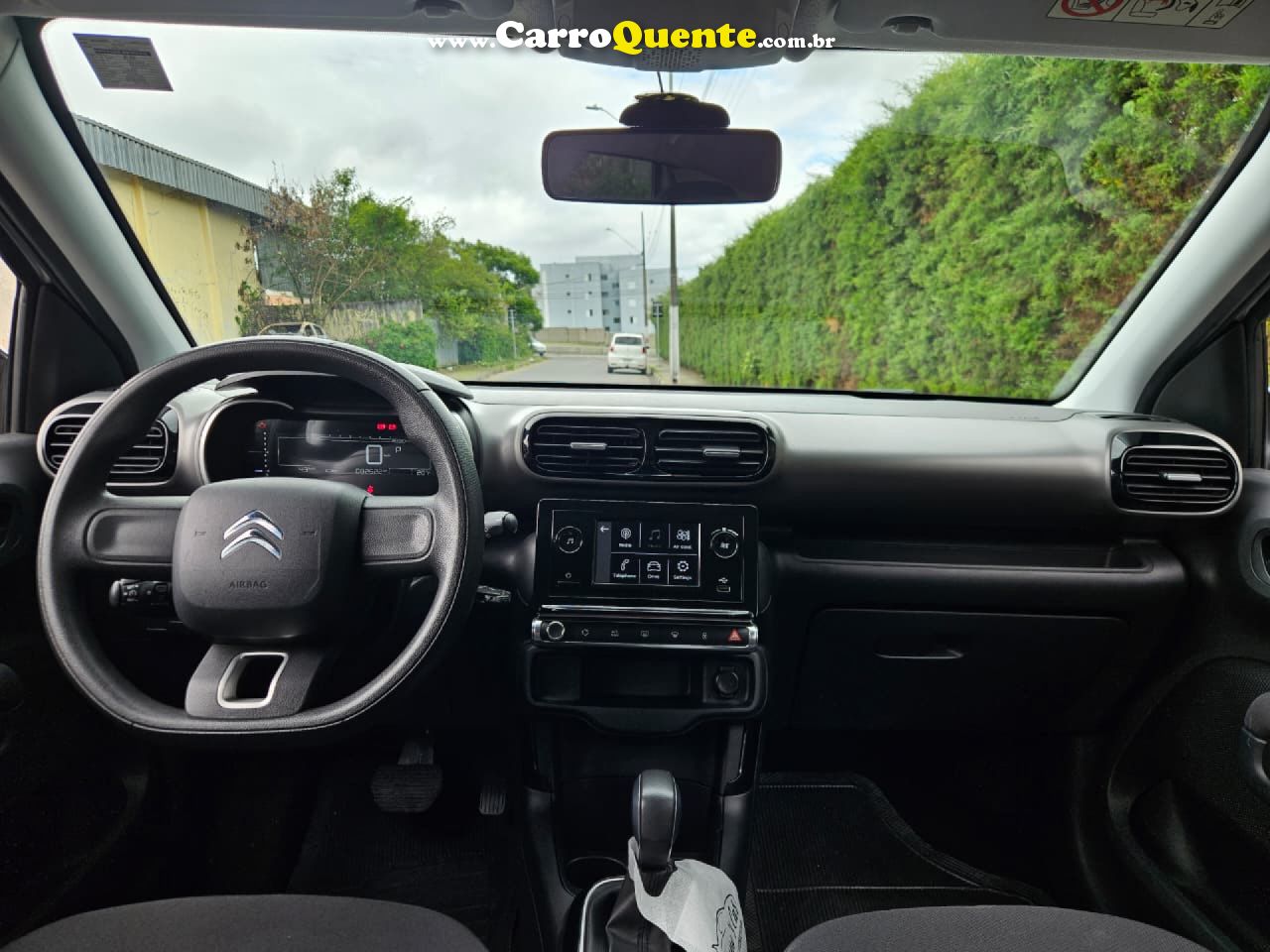 CITROËN   C4 CACTUS FEEL 1.6 16V FLEX AUT.   BRANCO 2022 1.6 FLEX - Loja