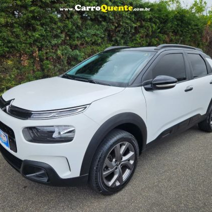 CITROËN   C4 CACTUS FEEL 1.6 16V FLEX AUT.   BRANCO 2022 1.6 FLEX