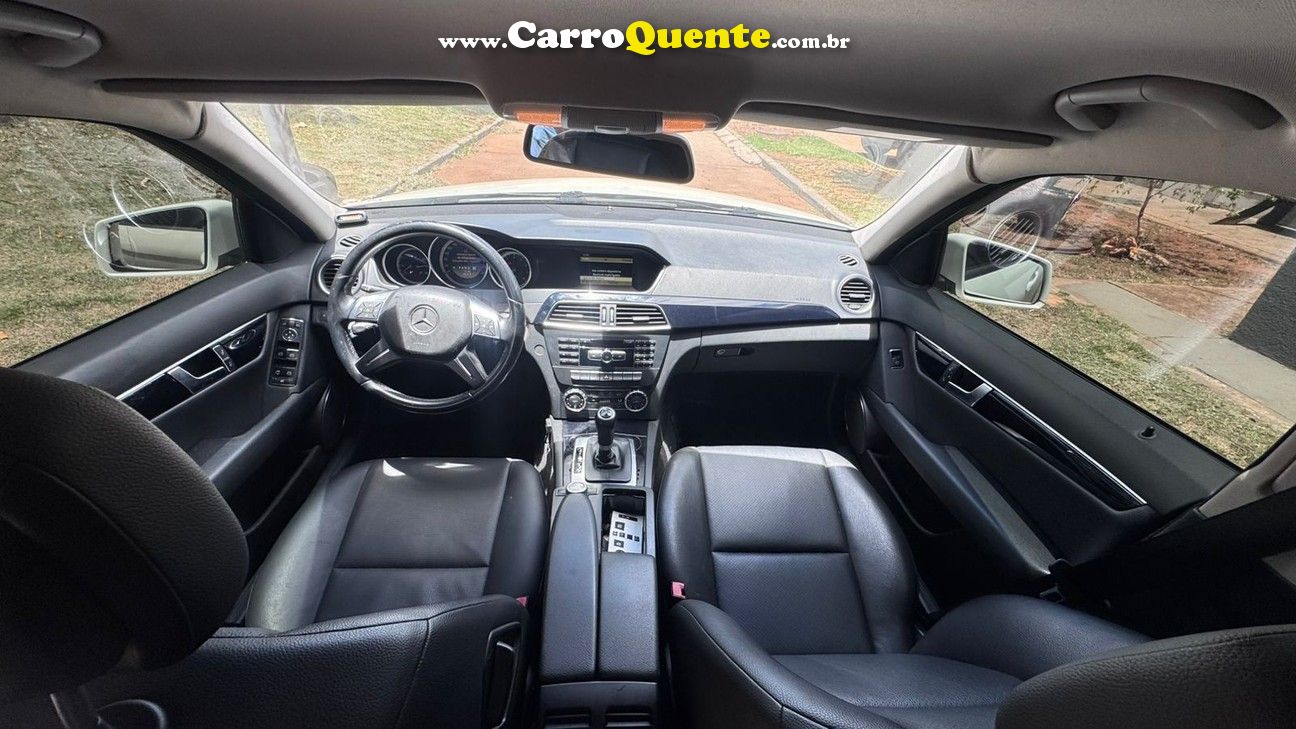 MERCEDES-BENZ C 180 1.8 CGI CLASSIC 16V TURBO 2012 - Loja