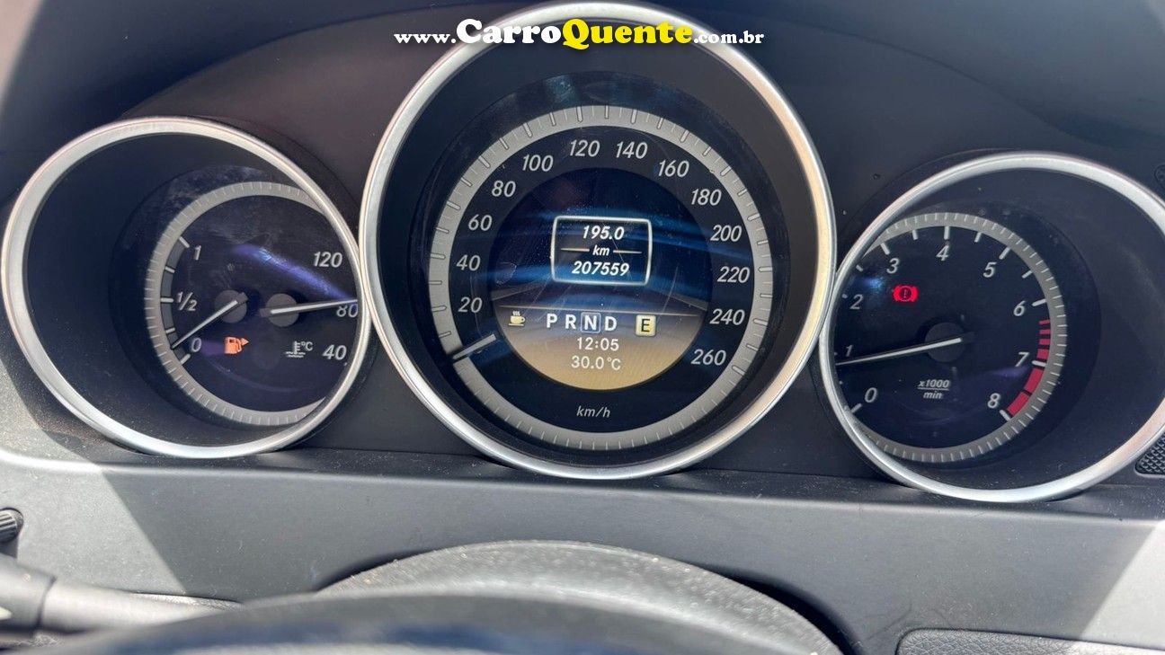 MERCEDES-BENZ C 180 1.8 CGI CLASSIC 16V TURBO 2012 - Loja