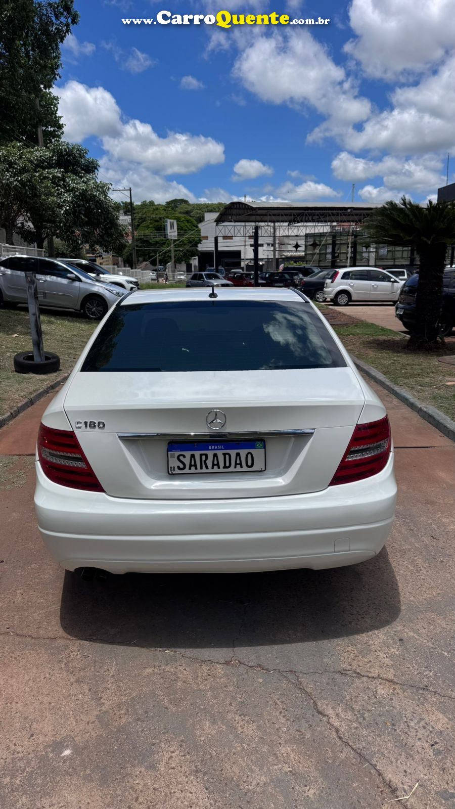 MERCEDES-BENZ C 180 1.8 CGI CLASSIC 16V TURBO 2012 - Loja