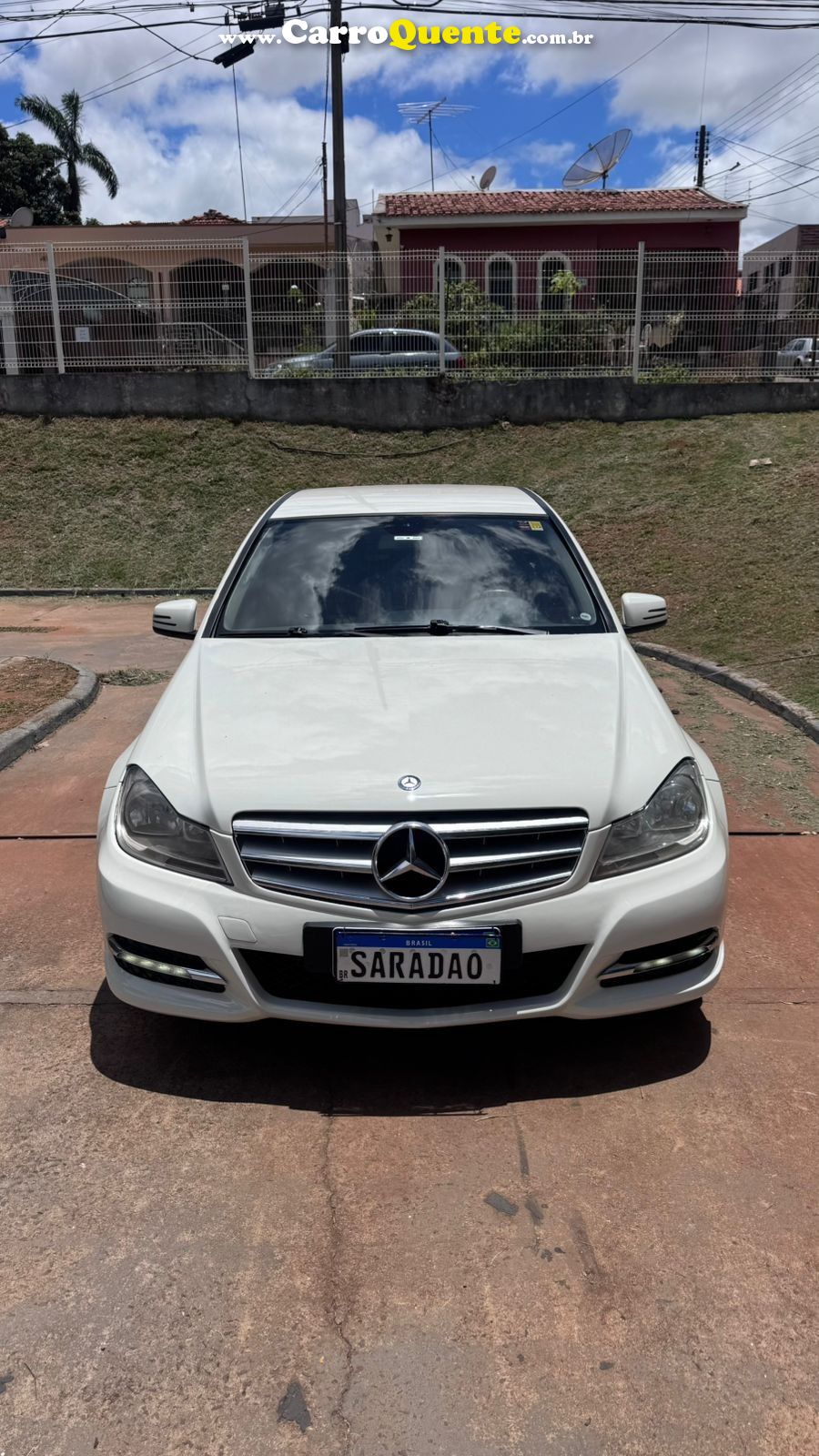 MERCEDES-BENZ C 180 1.8 CGI CLASSIC 16V TURBO 2012 - Loja