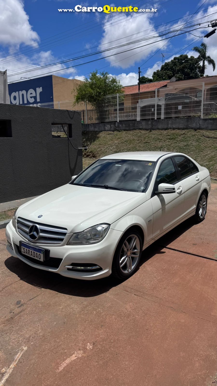 MERCEDES-BENZ C 180 1.8 CGI CLASSIC 16V TURBO 2012 - Loja