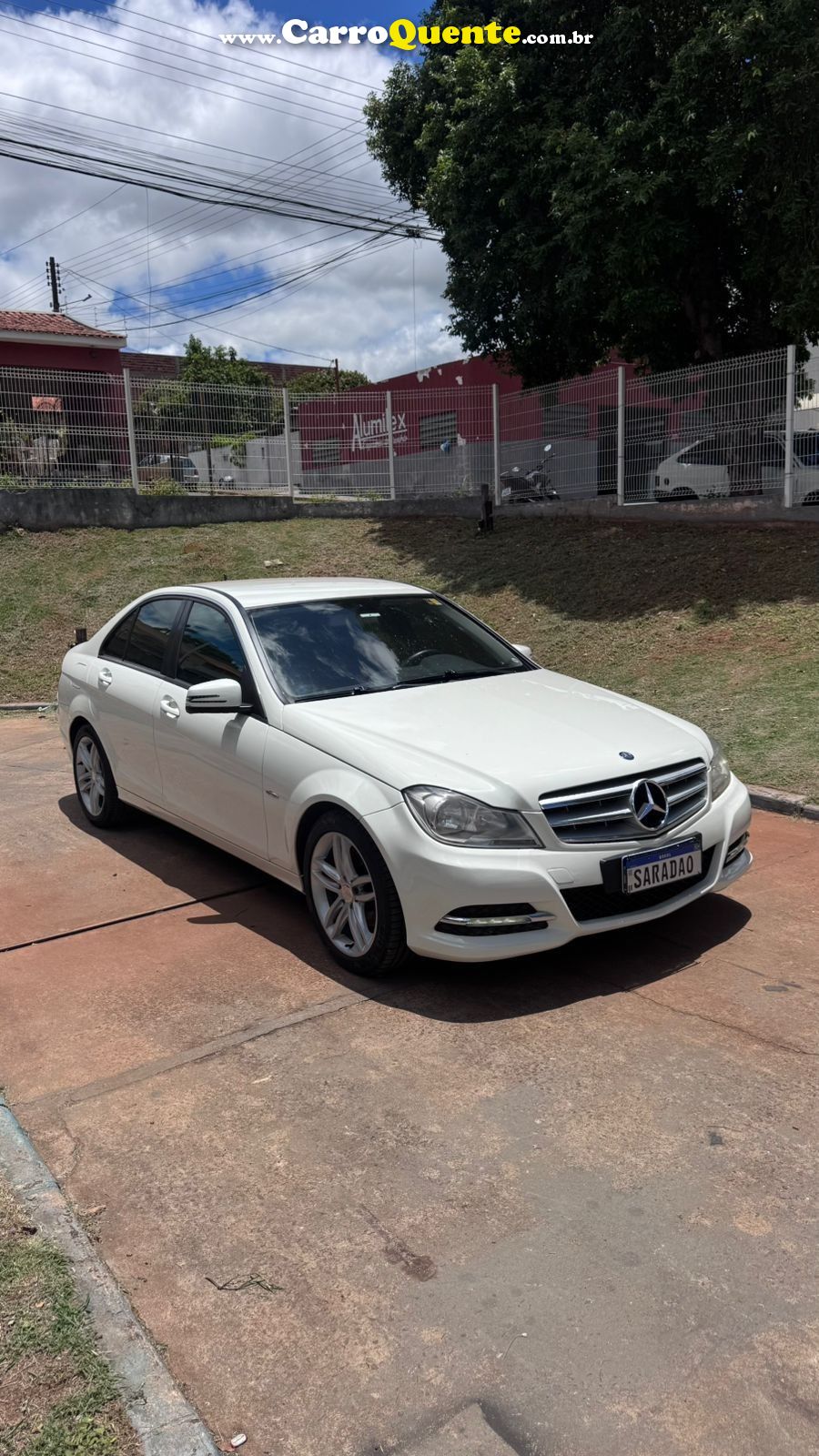 MERCEDES-BENZ C 180 1.8 CGI CLASSIC 16V TURBO 2012 - Loja