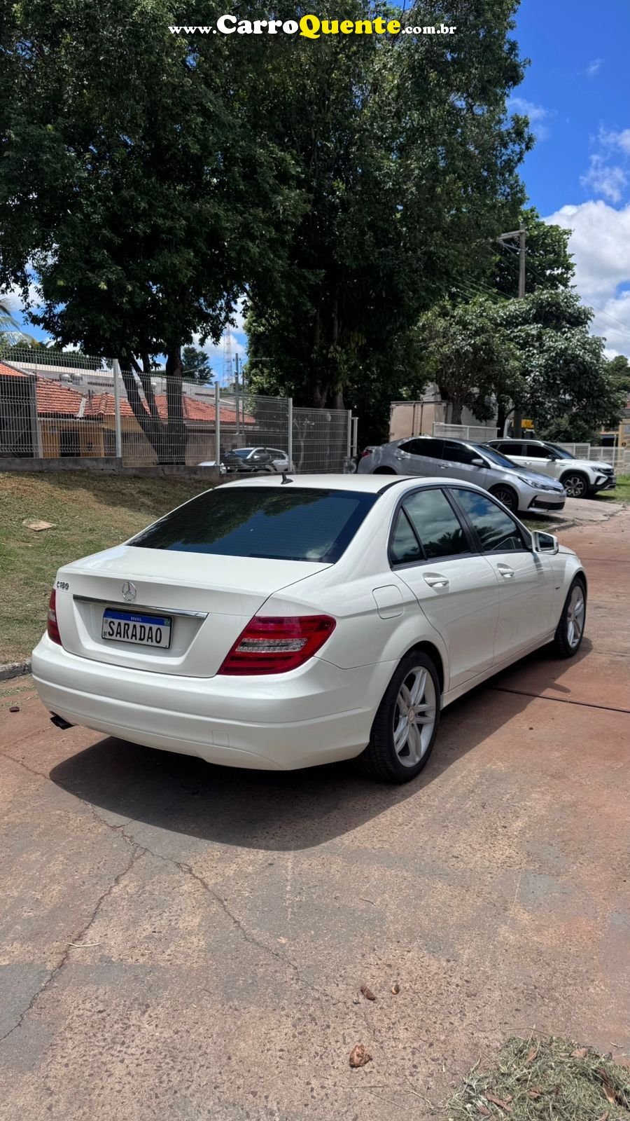 MERCEDES-BENZ C 180 1.8 CGI CLASSIC 16V TURBO 2012 - Loja