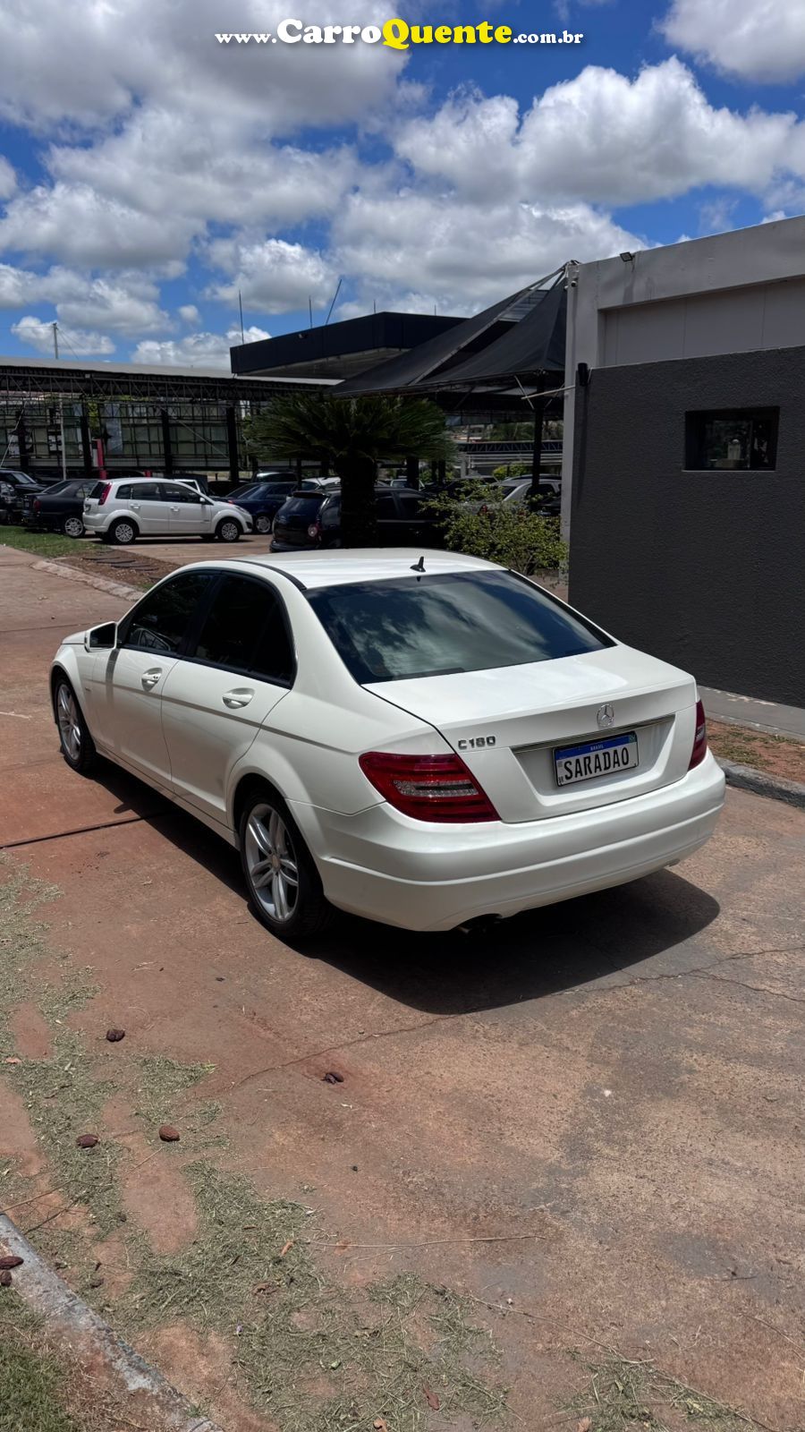 MERCEDES-BENZ C 180 1.8 CGI CLASSIC 16V TURBO 2012 - Loja