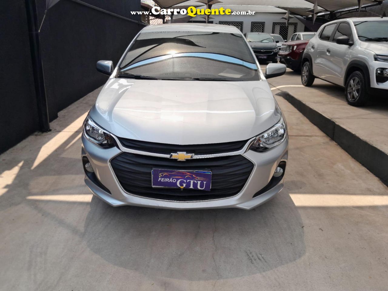 CHEVROLET   ONIX SEDAN PLUS LTZ 1.0 12V TB FLEX AUT.   PRATA 2022 1.0 FLEX - Loja