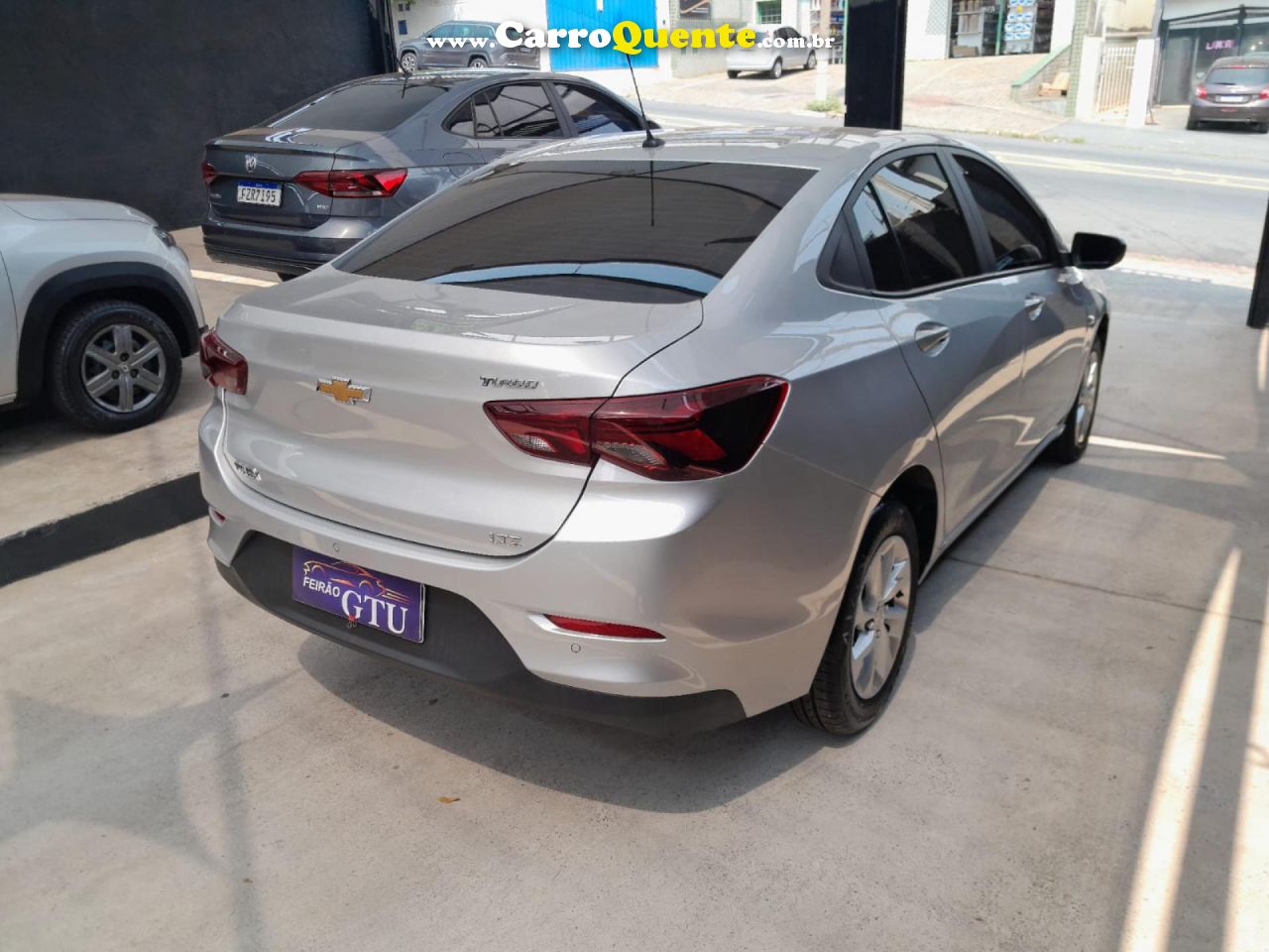 CHEVROLET   ONIX SEDAN PLUS LTZ 1.0 12V TB FLEX AUT.   PRATA 2022 1.0 FLEX - Loja