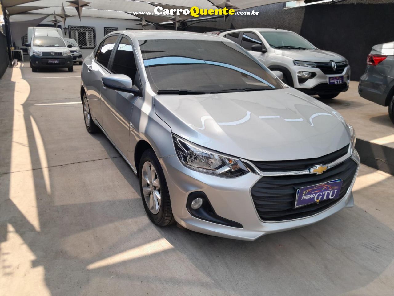 CHEVROLET   ONIX SEDAN PLUS LTZ 1.0 12V TB FLEX AUT.   PRATA 2022 1.0 FLEX - Loja