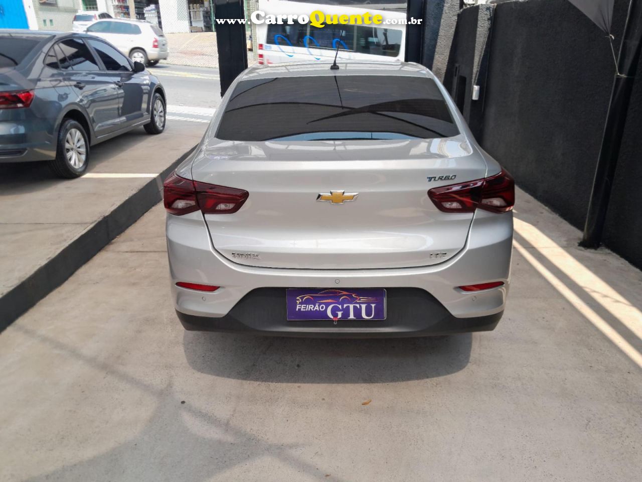 CHEVROLET   ONIX SEDAN PLUS LTZ 1.0 12V TB FLEX AUT.   PRATA 2022 1.0 FLEX - Loja