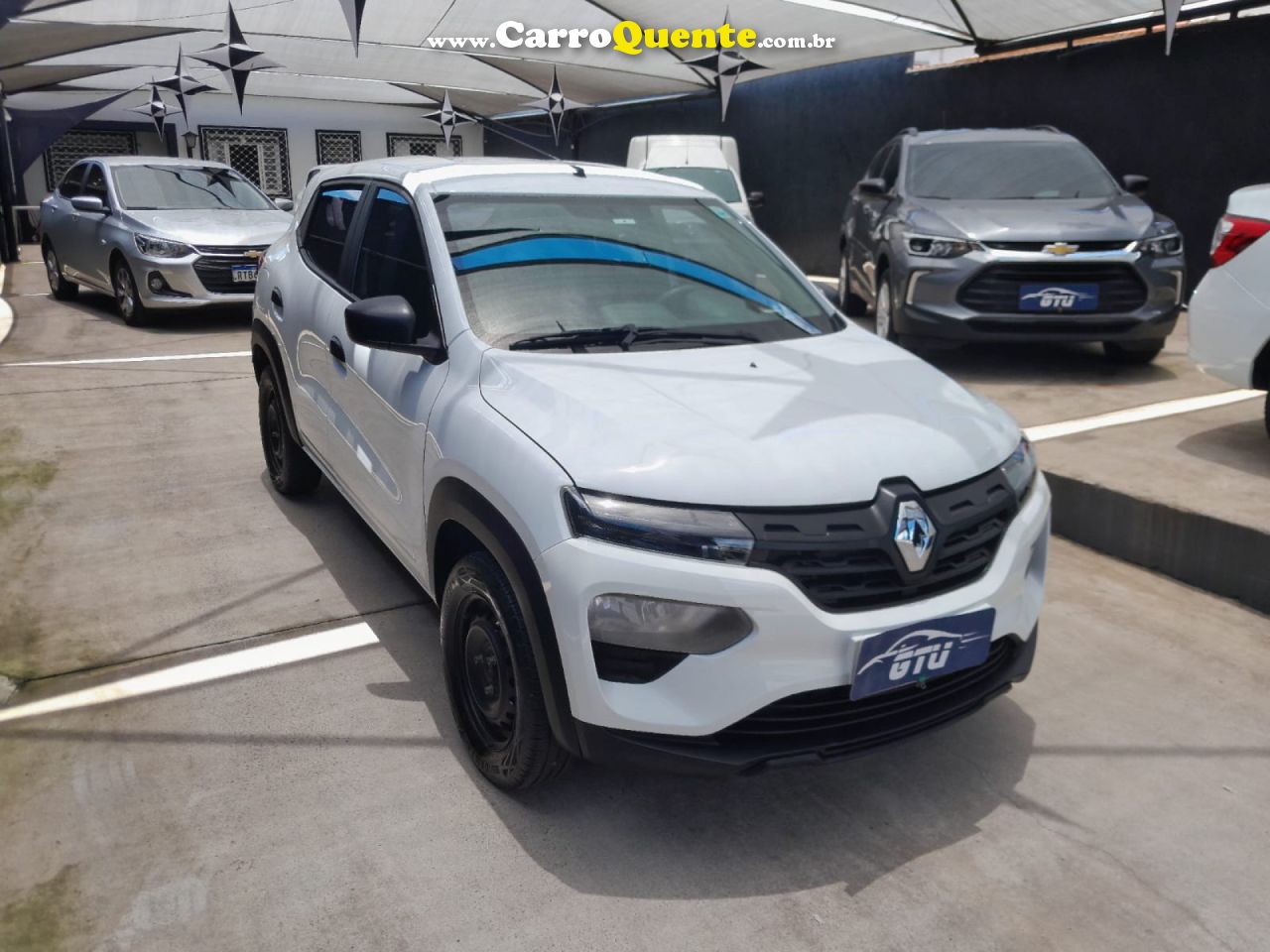 RENAULT   KWID ZEN 1.0 FLEX 12V 5P MEC.   BRANCO 2023 1.0 FLEX - Loja