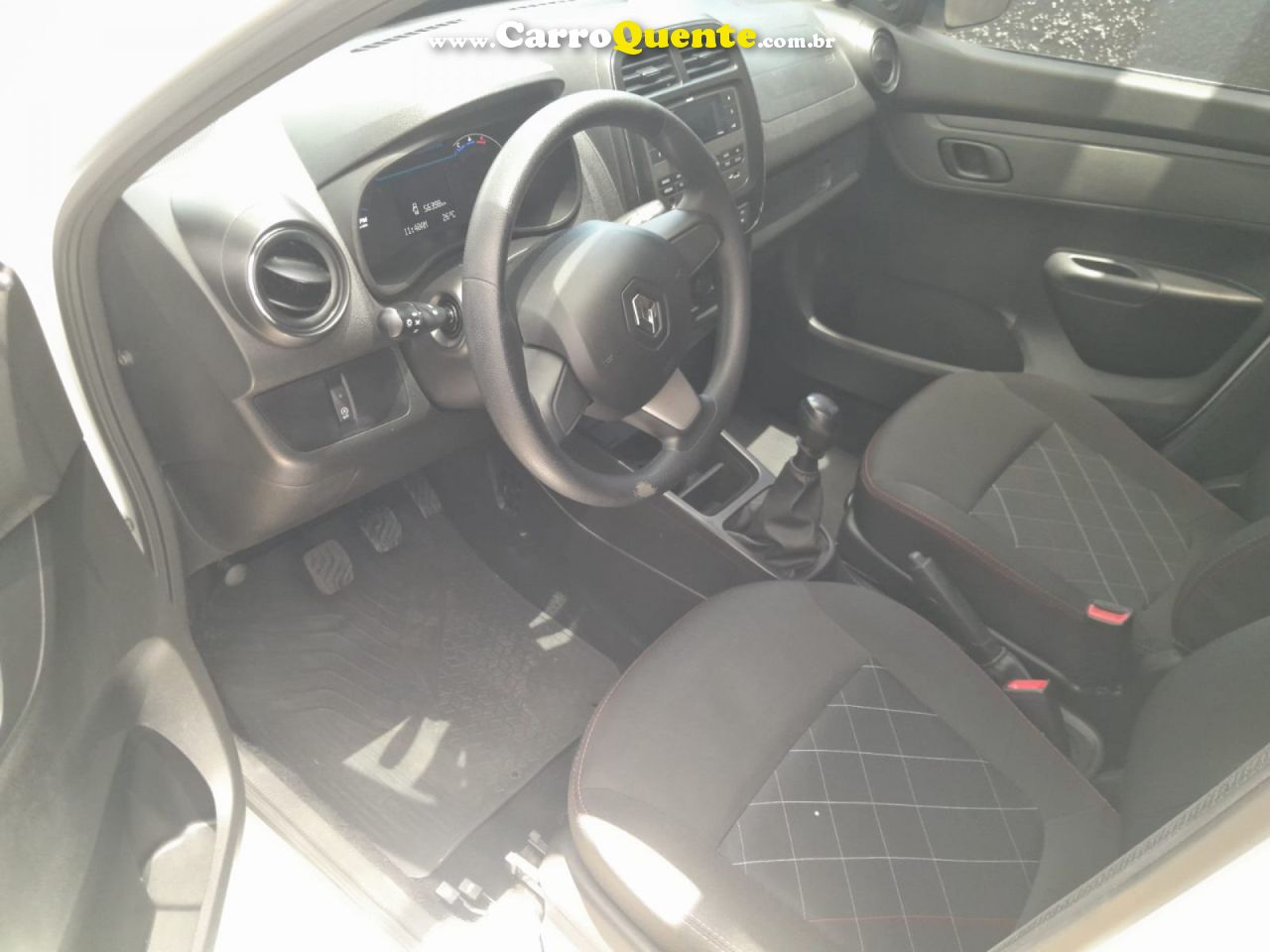 RENAULT   KWID ZEN 1.0 FLEX 12V 5P MEC.   BRANCO 2023 1.0 FLEX - Loja