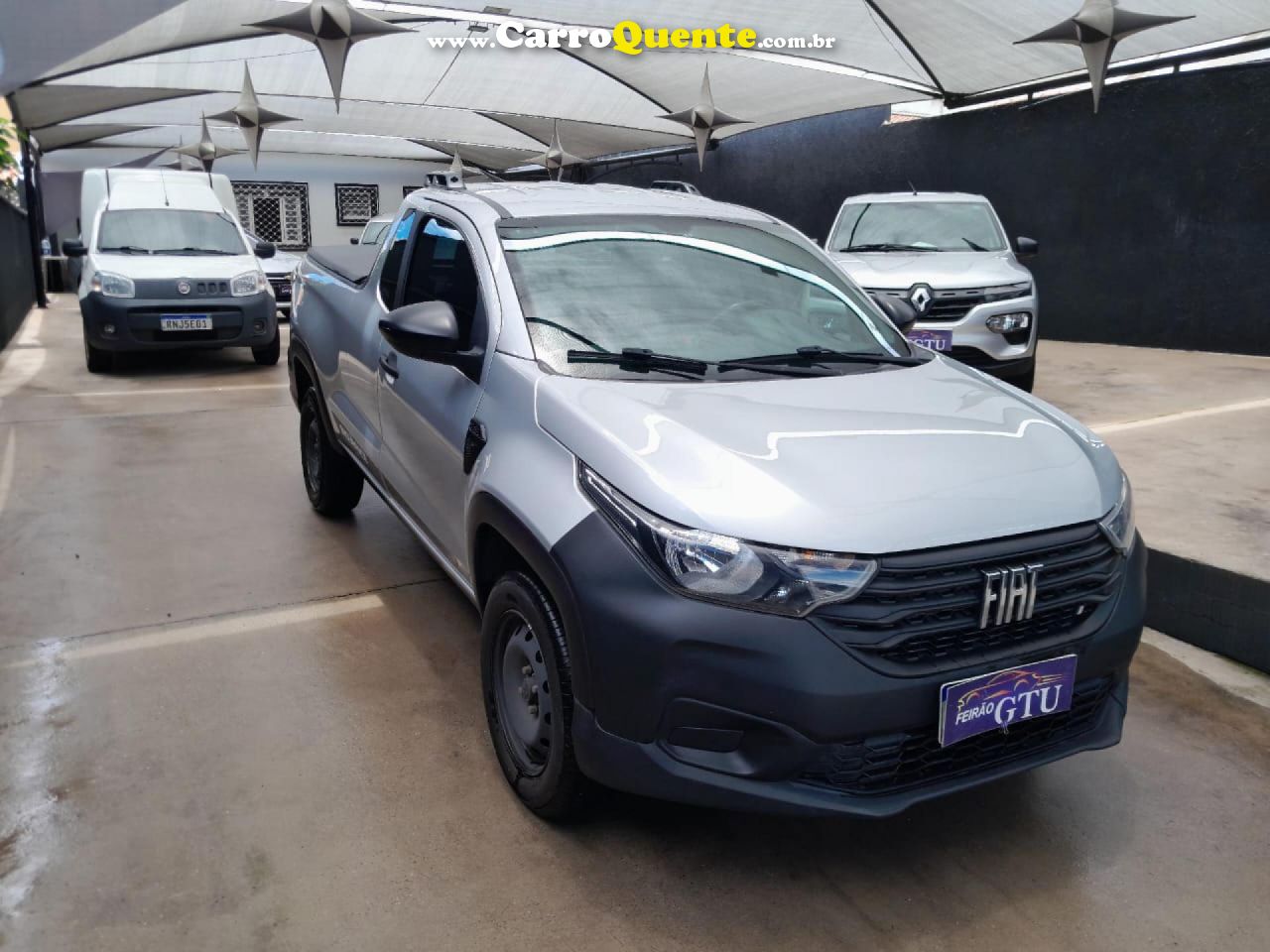 FIAT   STRADA ENDURANCE 1.4 FLEX 8V CS PLUS   PRATA 2022 1.4 FLEX - Loja