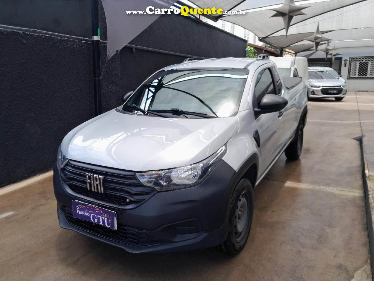FIAT   STRADA ENDURANCE 1.4 FLEX 8V CS PLUS   PRATA 2022 1.4 FLEX - Loja