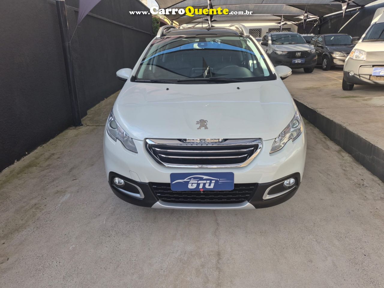PEUGEOT   2008 GRIFFE 1.6 FLEX 16V 5P AUT.   BRANCO 2018 1.6 FLEX - Loja