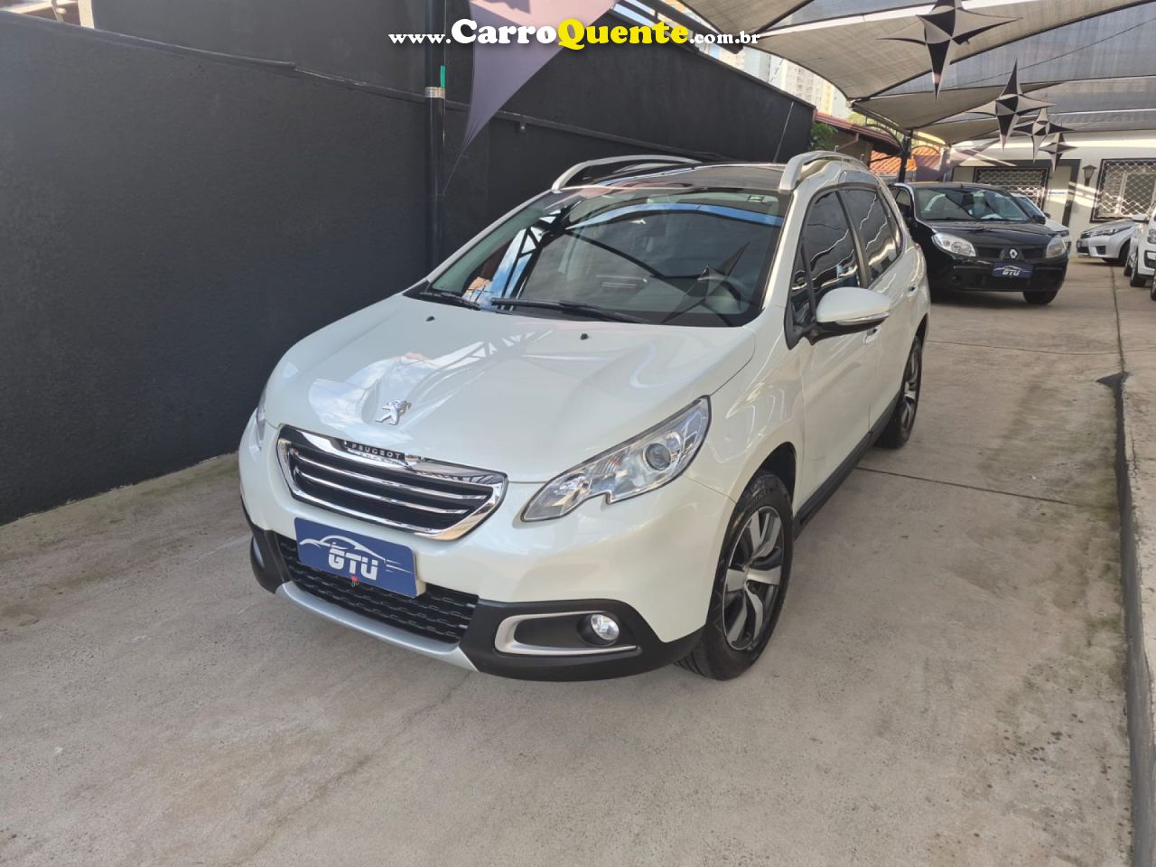 PEUGEOT   2008 GRIFFE 1.6 FLEX 16V 5P AUT.   BRANCO 2018 1.6 FLEX - Loja