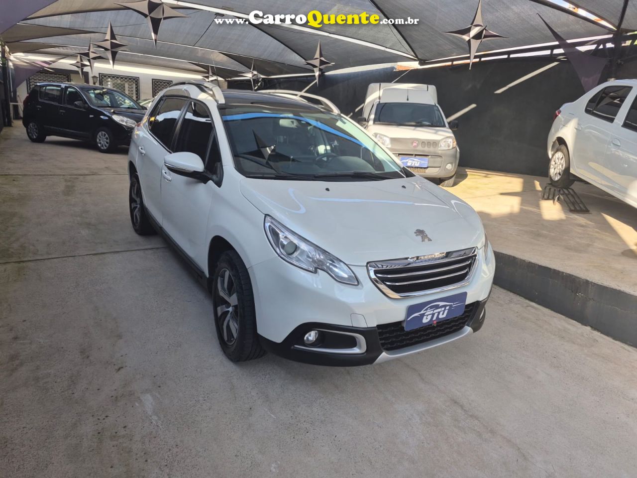 PEUGEOT   2008 GRIFFE 1.6 FLEX 16V 5P AUT.   BRANCO 2018 1.6 FLEX - Loja