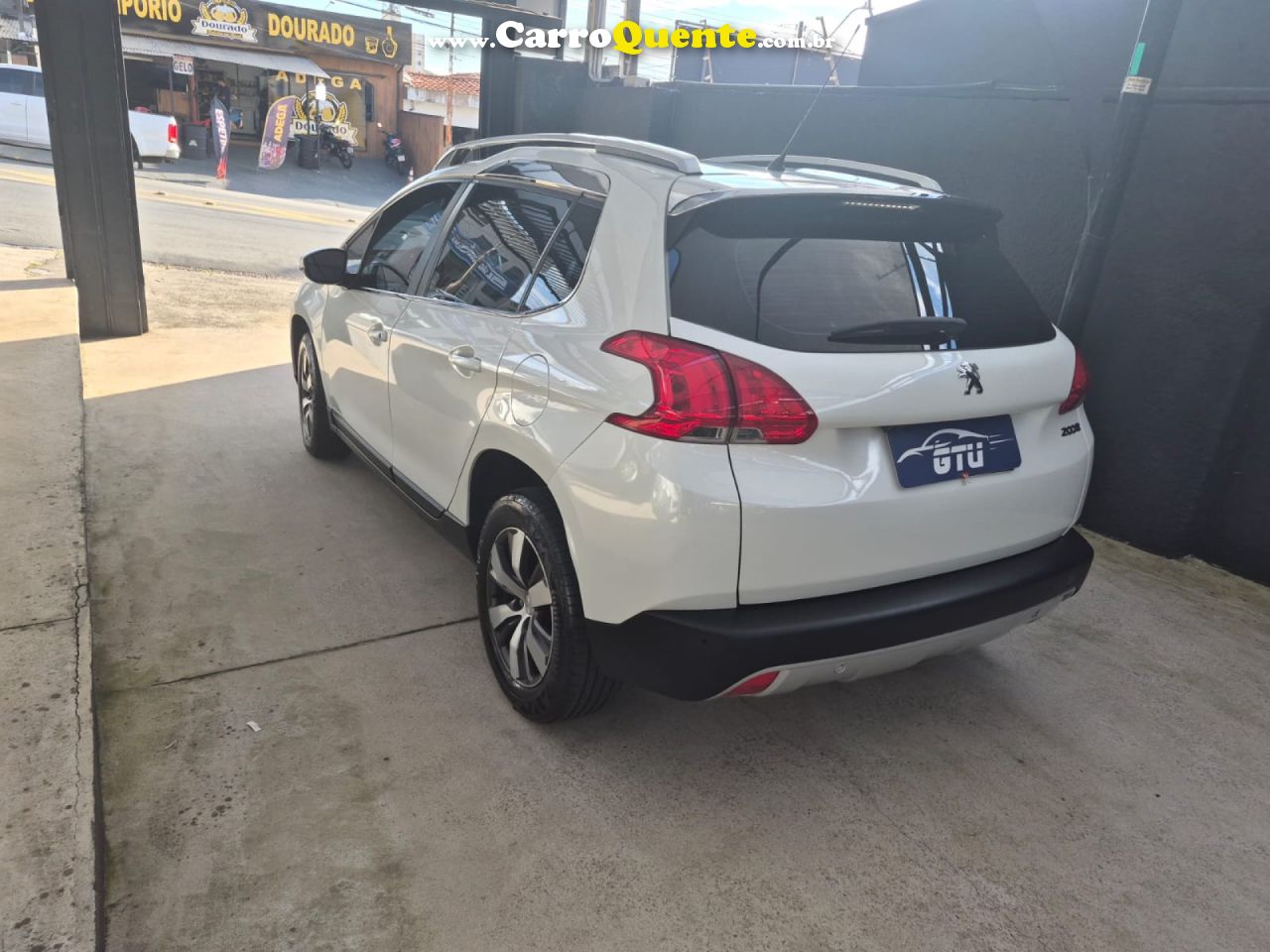 PEUGEOT   2008 GRIFFE 1.6 FLEX 16V 5P AUT.   BRANCO 2018 1.6 FLEX - Loja