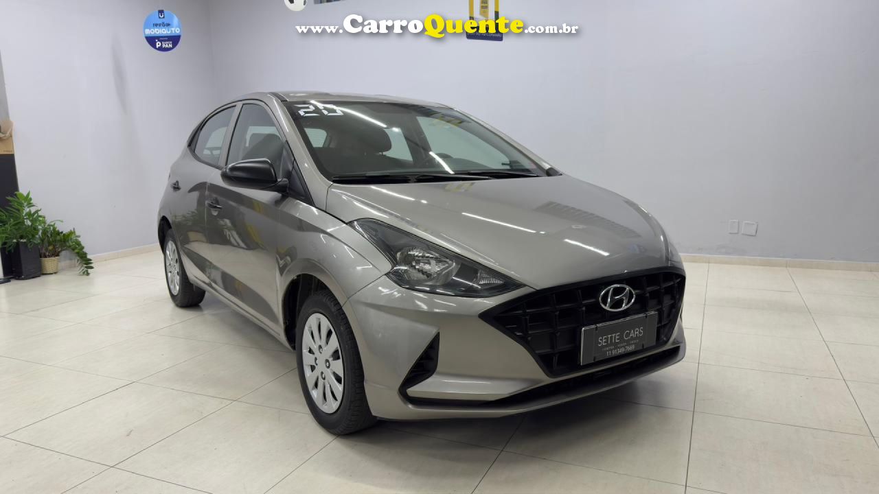 HYUNDAI   HB20 SENSE 1.0 FLEX 12V MEC.   PRATA 2020 1.0 FLEX - Loja