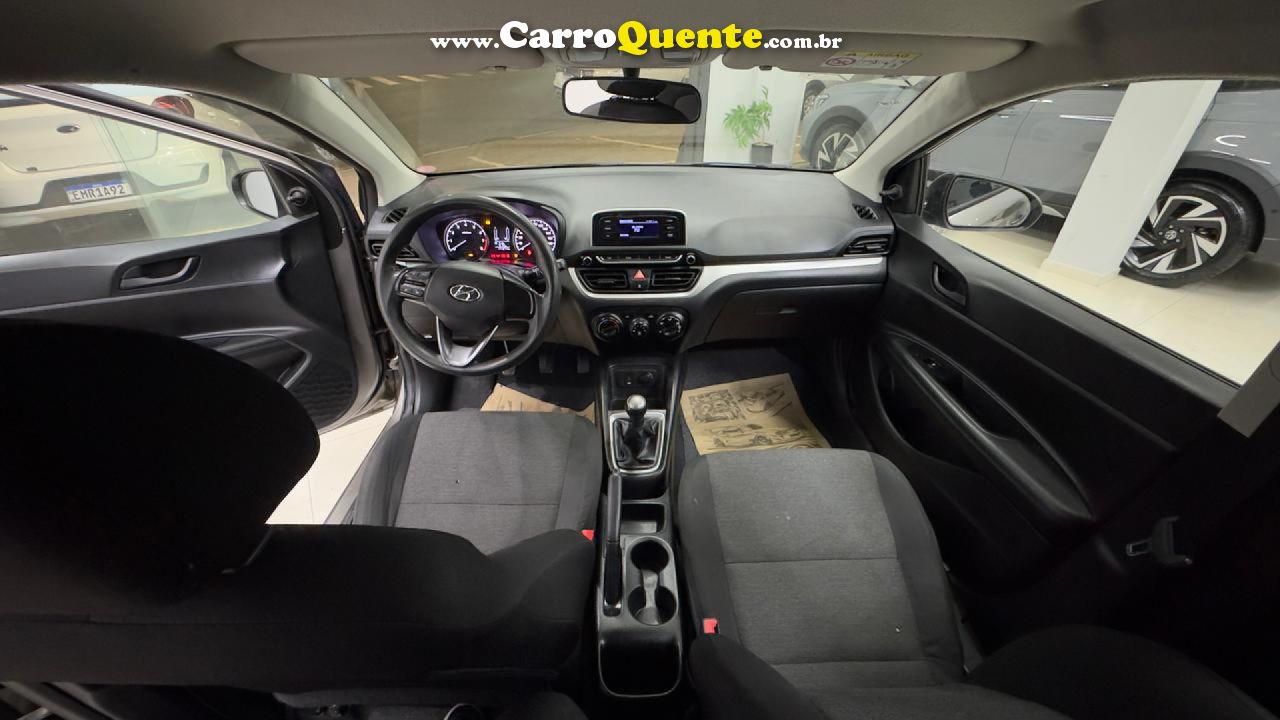 HYUNDAI   HB20 SENSE 1.0 FLEX 12V MEC.   PRATA 2020 1.0 FLEX - Loja