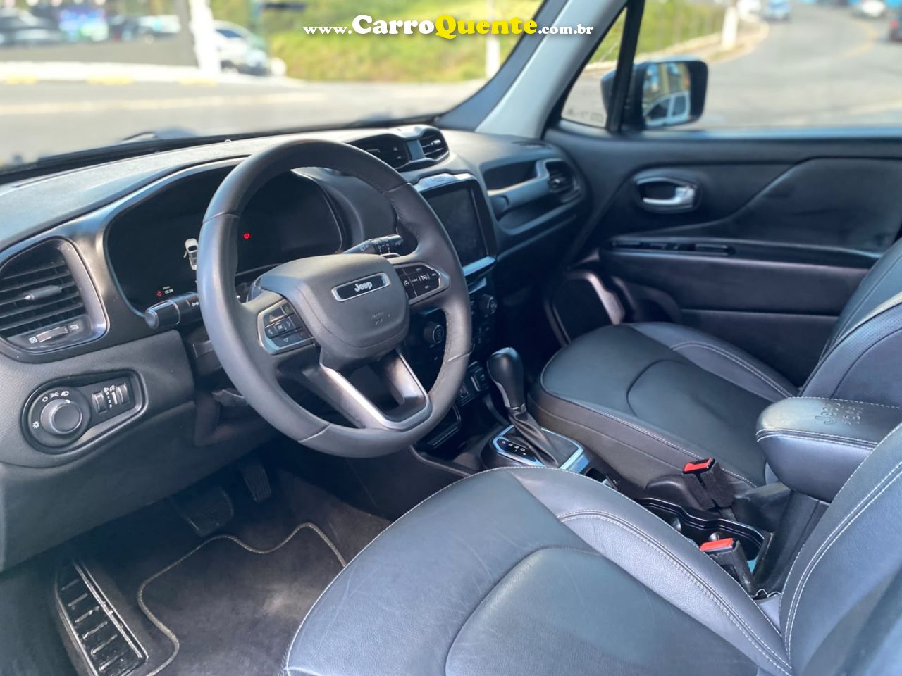 JEEP   RENEGADE LONG. T270 1.3 TB 4X2 FLEX AUT.   PRETO 2024 1.3 FLEX - Loja