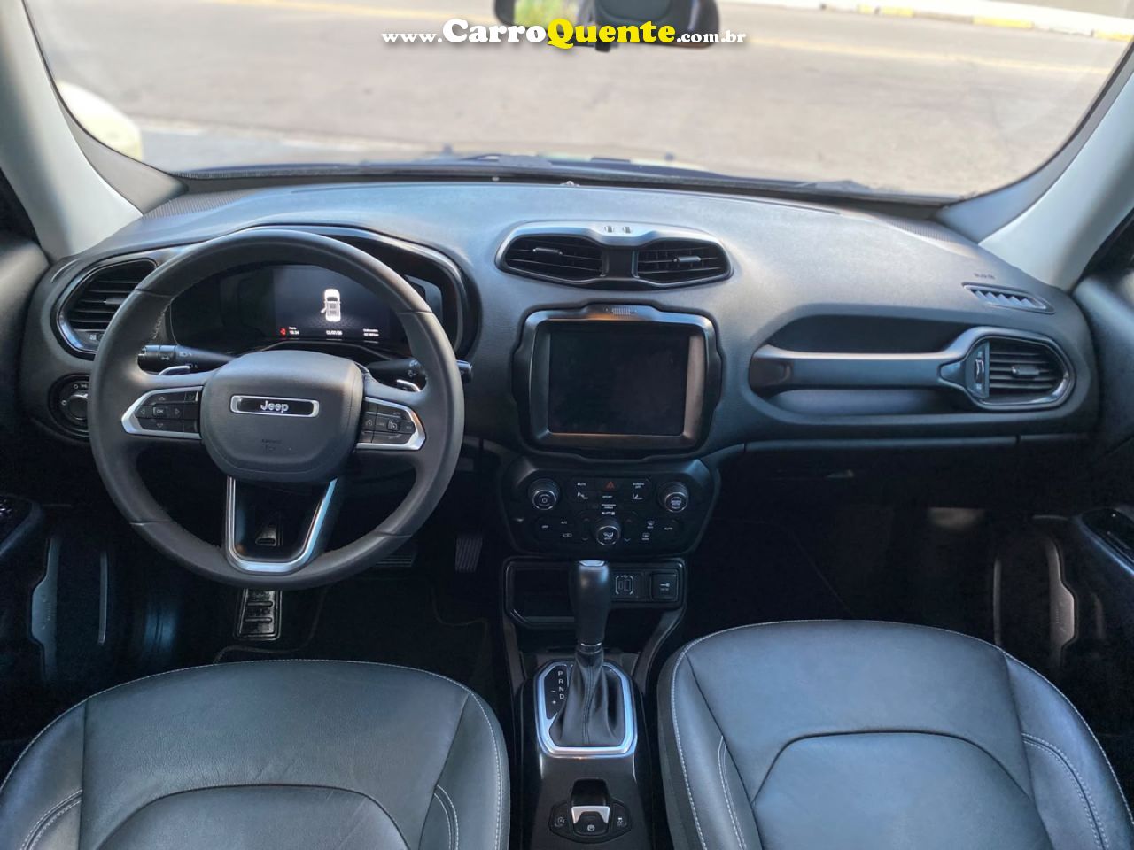 JEEP   RENEGADE LONG. T270 1.3 TB 4X2 FLEX AUT.   PRETO 2024 1.3 FLEX - Loja