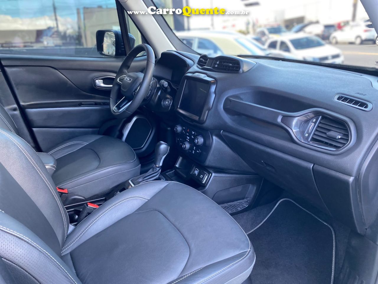 JEEP   RENEGADE LONG. T270 1.3 TB 4X2 FLEX AUT.   PRETO 2024 1.3 FLEX - Loja