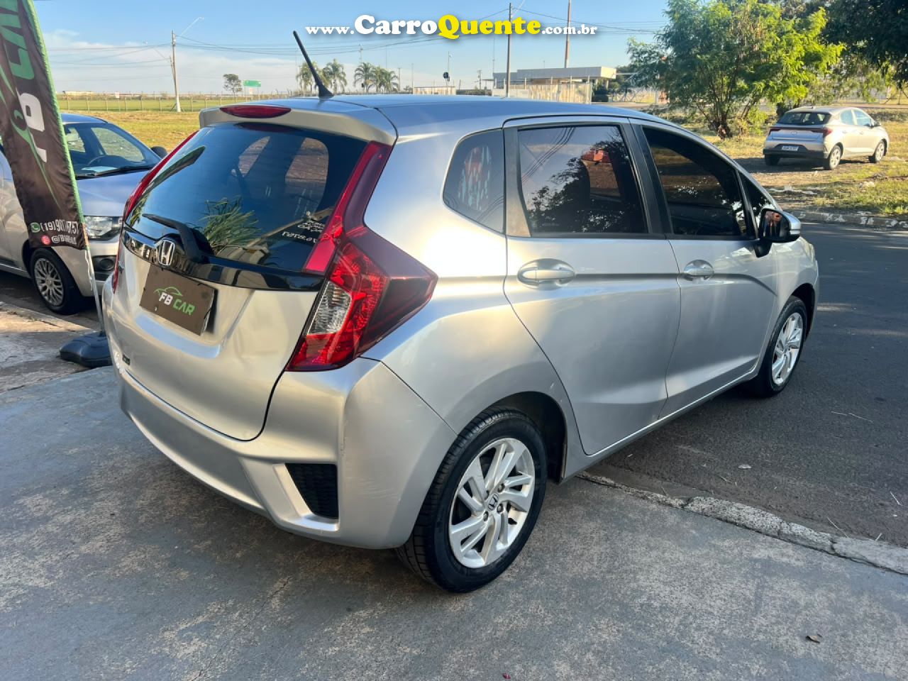 HONDA   FIT LX 1.5 FLEXONE 16V 5P MEC.   PRATA 2017 1.5 FLEX - Loja