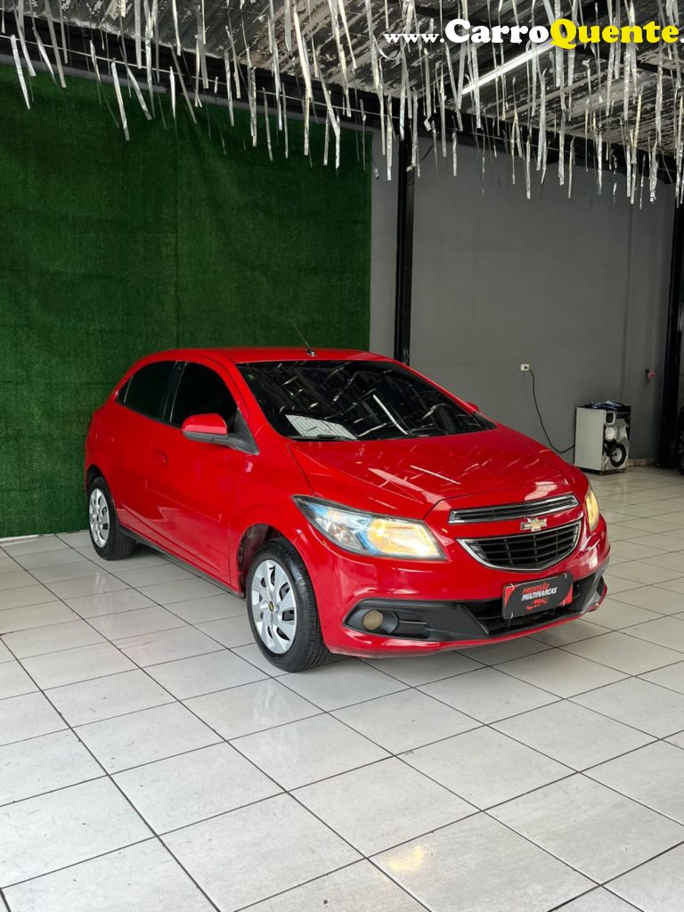 CHEVROLET   ONIX HATCH LT 1.4 8V FLEXPOWER 5P MEC.   VERMELHO 2014 1.4 FLEX - Loja